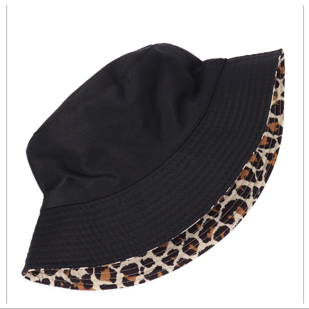 #04 Leopard print reversible Bucket hat - Picture 5 of 5